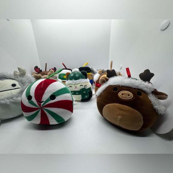 Squishmallows 4" Mini Plush Christmas Tree Ornaments 10pk Official Kellytoy - Picture 14 of 16